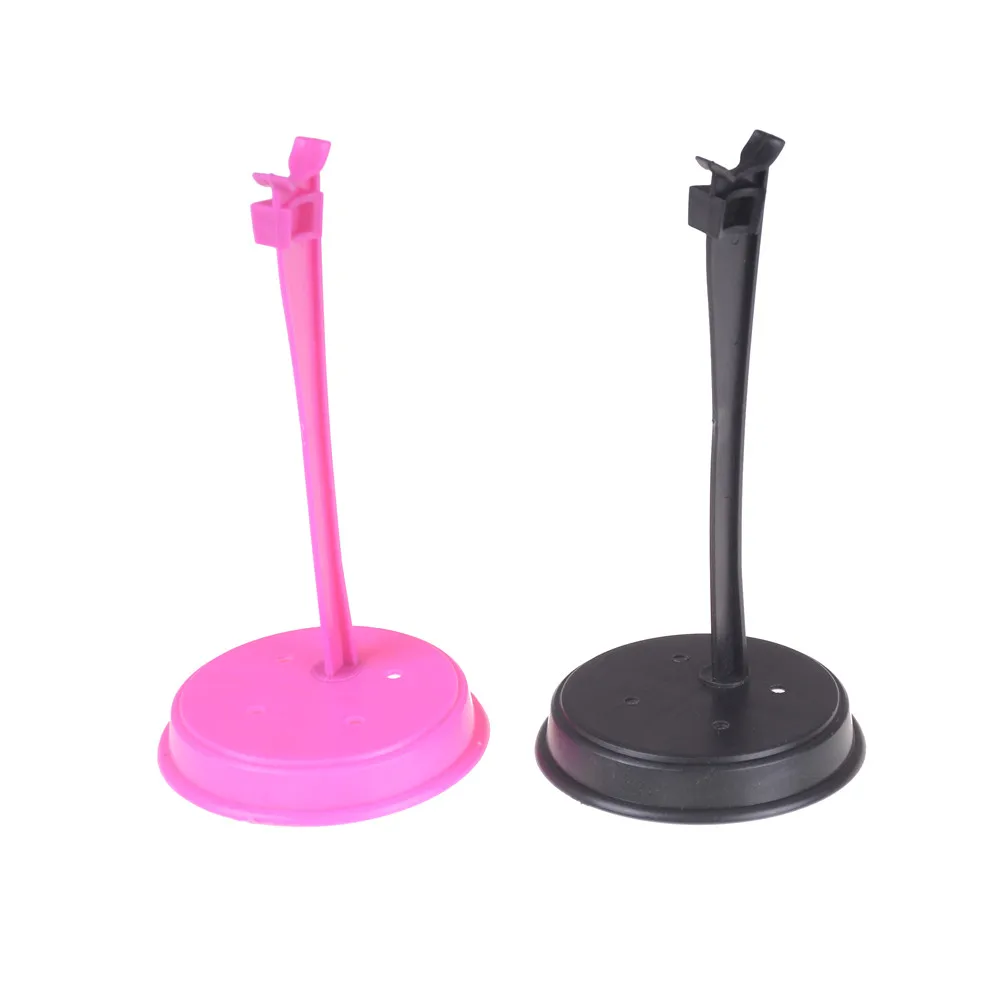 

5pcs/lot Transparent Clear Color Dolls Toy Stand Support for Girl Dolls Girls Prop Up Mannequin Model Display Holder