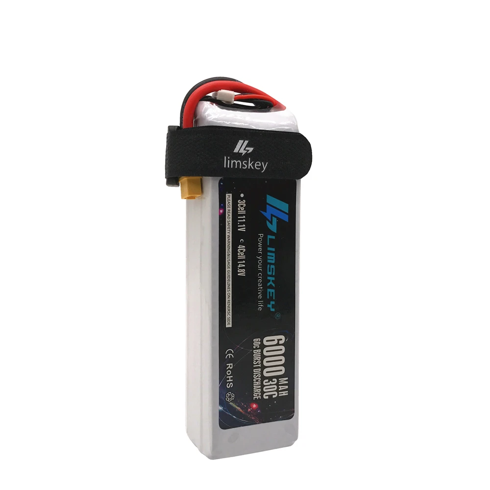 Аккумулятор Lismkey 14 8 в 6000 мАч 30C Burst 60C 4S Lipo Li Polymer аккумулятор AKKU для