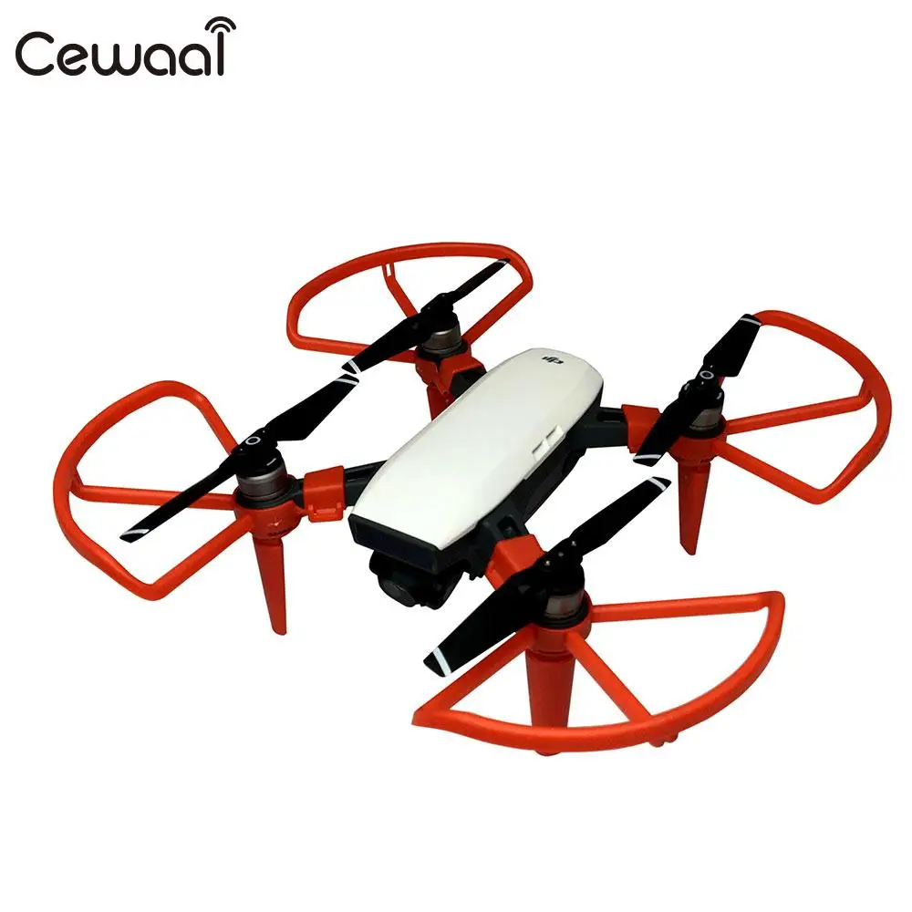 2 в 1 Пропеллер Защита лезвия расширение шасси для DJI Spark RC Drone запчасти |