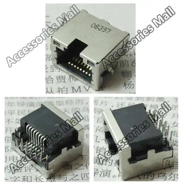 Оригинальный новый ноутбук RJ45 Jack/сетевой интерфейс карты/Ethernet порт/LAN порт для HP
