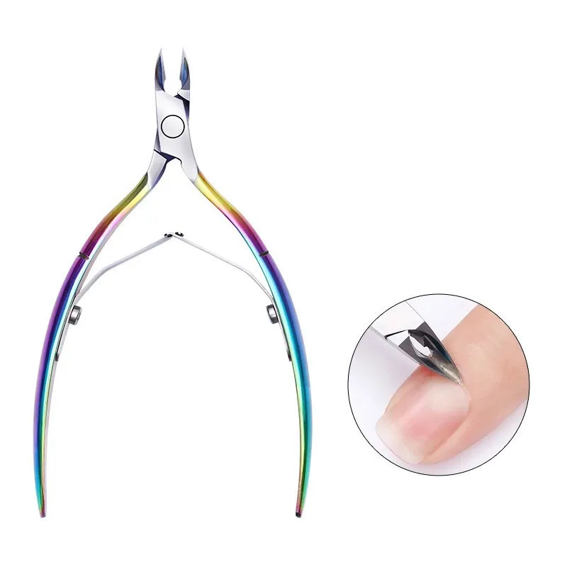 Нержавеющая сталь ногтей кутикулы резак Нипер Clipper палец и носком мертвой кожи