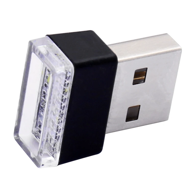 Автомобильный Стайлинг USB атмосферная светодиодная подсветка автомобильные