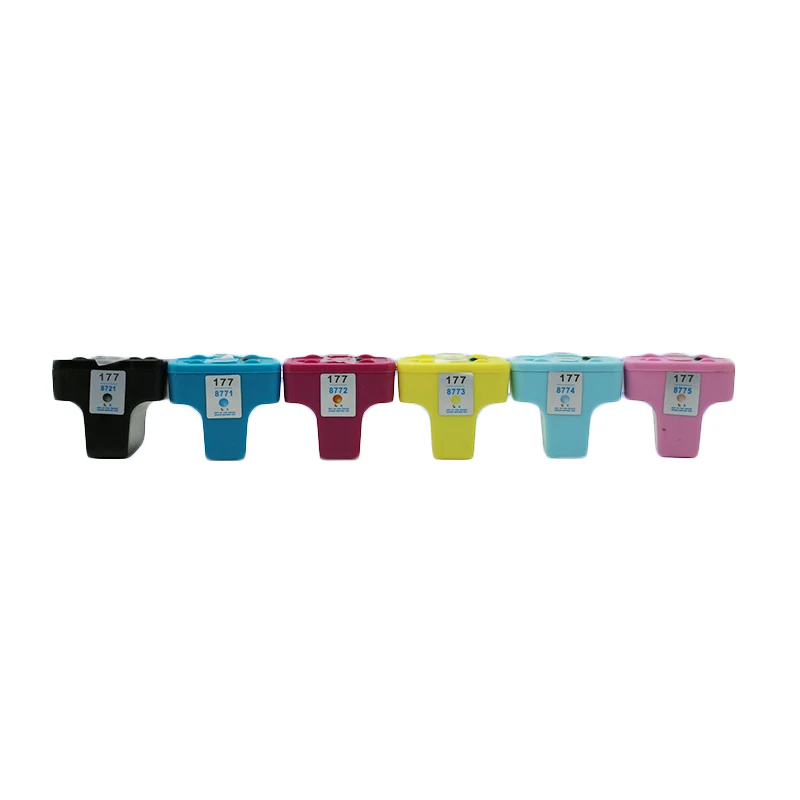 XiongCai 6 шт. для HP 177 177XL совместим с чернильные картриджи C5150 C5180 C5185 D7160 D7163 D7345 D7355 |