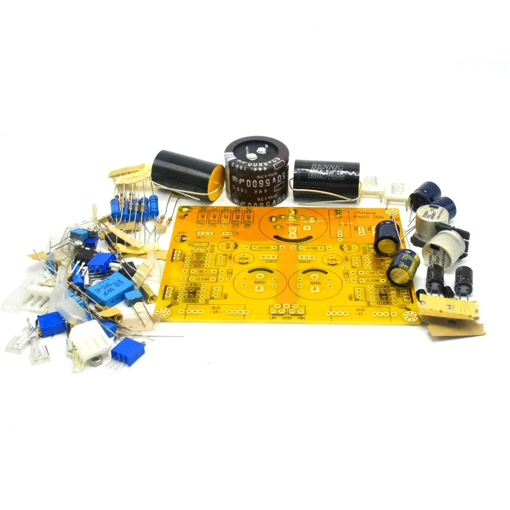 

DIY Kit PASS ZEN Single-end Class A Headphone Amplifier 5W DC 24V
