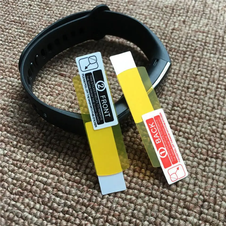 ALANGDU экранные пленки для huawei Honor Band 5 мягкий экранный протектор для Honor Band5 4 HD Прозрачная защитная наклейка для экрана Honor Band 4