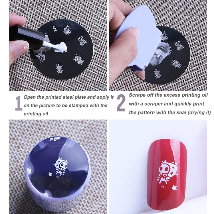 Высокое качество яркие 24 цвета штамповка для ногтей Переводные Лаки гель лаки