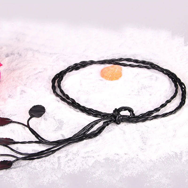 Ремень тонкий женский из экокожи Модный Узкий Пояс карамельных цветов