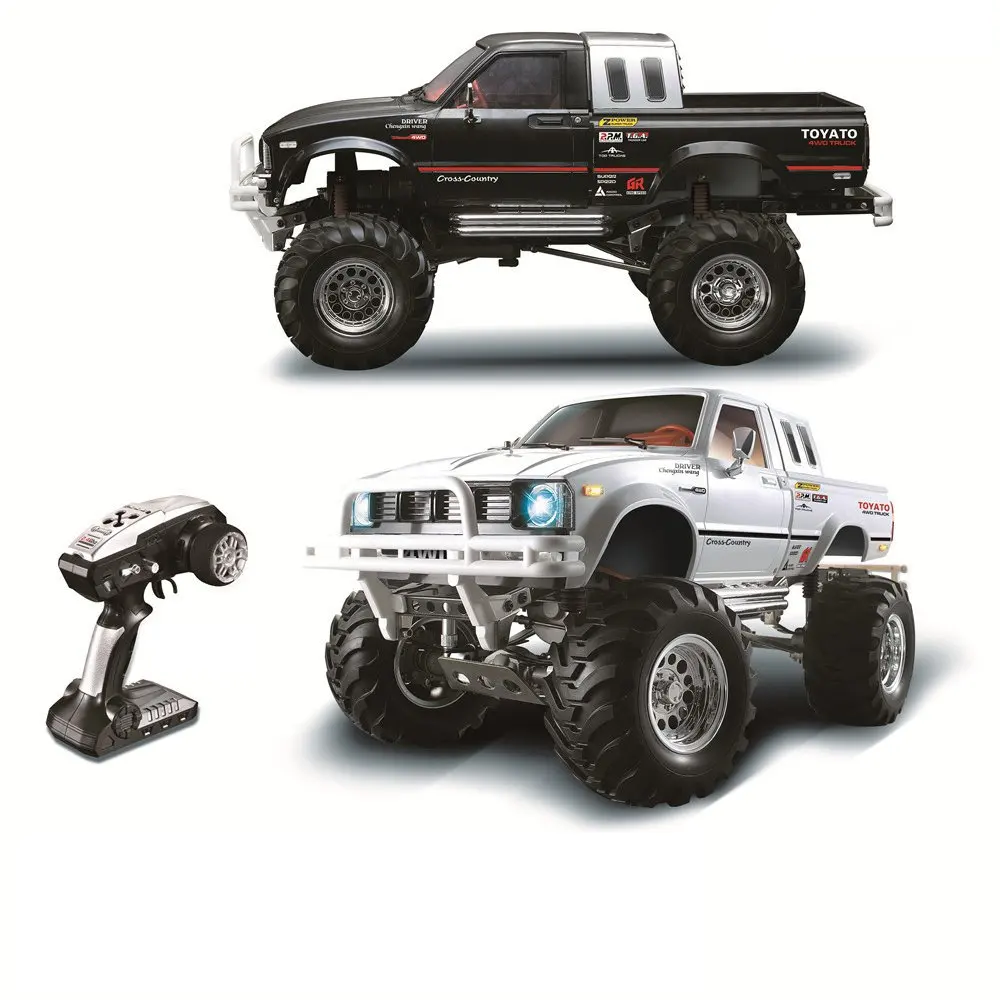 HG P407 P408 1/10 2,4G 4WD 3CH матовый ралли Rc автомобиль TOYATO Металл 4X4 пикап Рок Гусеничный RTR автомобиль игрушка Подарки для мальчиков Дети