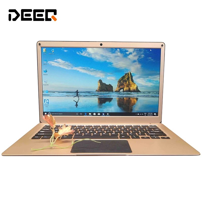 DEEQ ноутбука 13 3 дюйма ips Экран Ultrabook Игровые ноутбуки Intel J3455 Win10 Тетрадь компьютер с