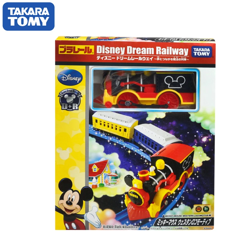 Такара Tomy disney мечта железная дорога пларайл Микки Маус Западный локомотив