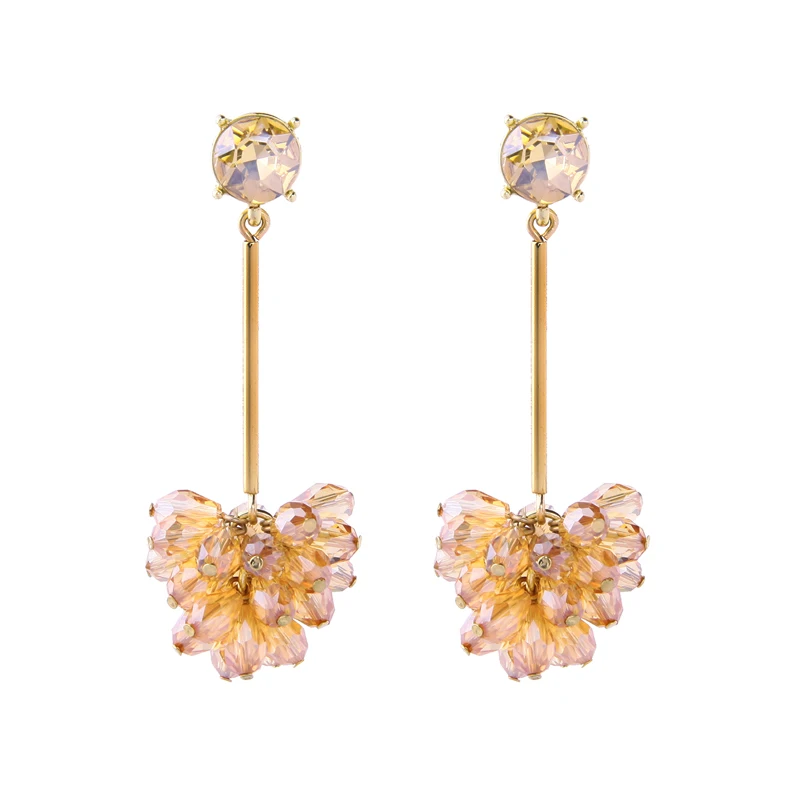 Glass Beads Fringe Classic Queens Cat Walk Show Mysterious Black For Women Fashion Jewelry Drop Shipping Accessories |