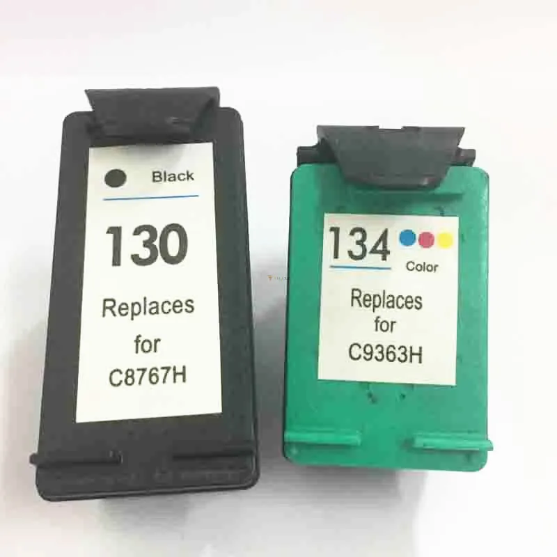 Совместимый чернильный картридж Vilaxh 130 134 для принтера Deskjet 6543 5743 6623 6843 6523 5943 6943 6983|Чернильные картриджи| |