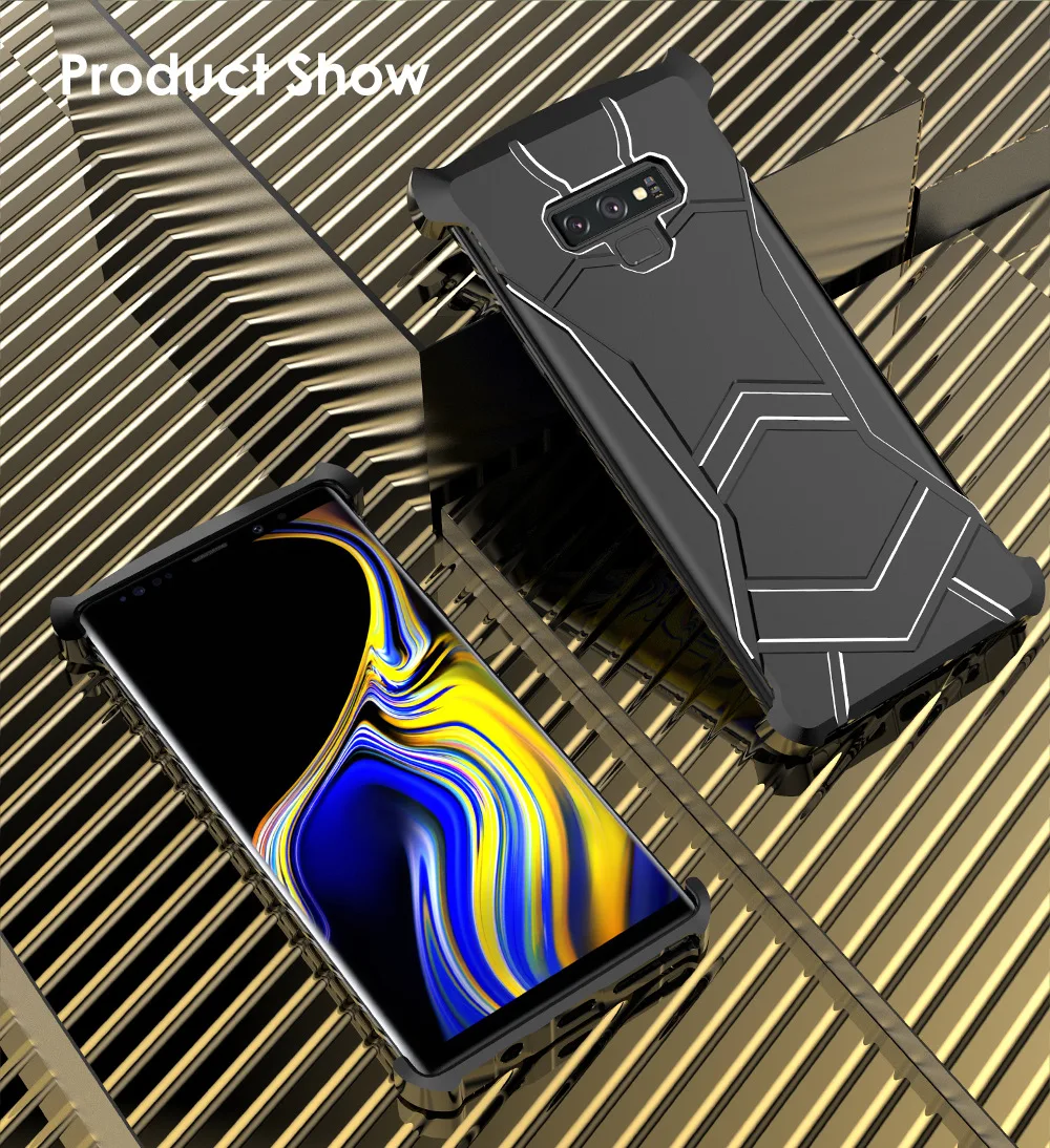 Ультратонкий металлический чехол Ironman для iphone6 7 8plus XR XS Max R just Черная пантера Simon