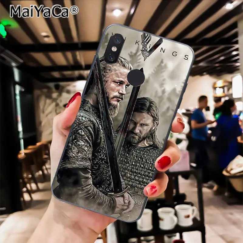MaiYaCa Ragnar Lothbrok Vikings Series чехол для телефона чехол для Xiaomi Redmi4X 6A S2 Go Redmi 5 5Plus Note4 Note5 7 Note6Pro