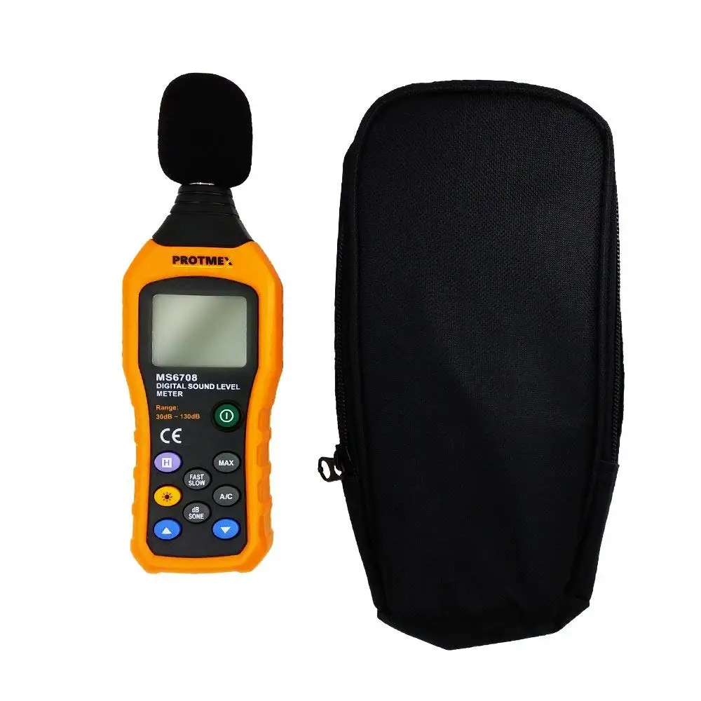 Protmex MS6708 Noise Meter Sound Level Portable Digital Audio Decibel Tester Monitor dB | Инструменты