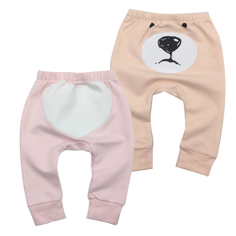 2 pcs set Tender Babies Toddler male baby female harem pants cartoon bottom leggings 6-24M |