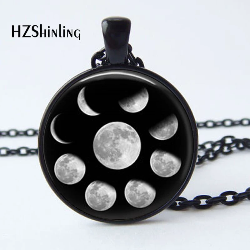 2017 новое поступление Викканская Подвеска Ожерелье лунный цикл фазы Луны