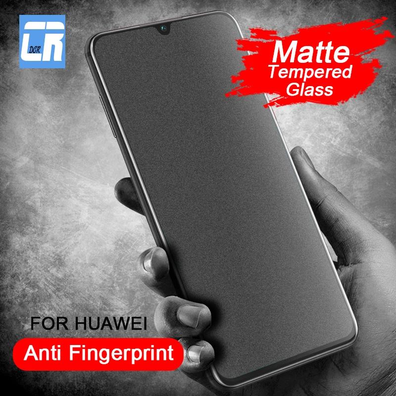 Без отпечатков пальцев Матовый экран закаленное стекло для huawei Nova 5 5i mate 20 30 Lite Y9