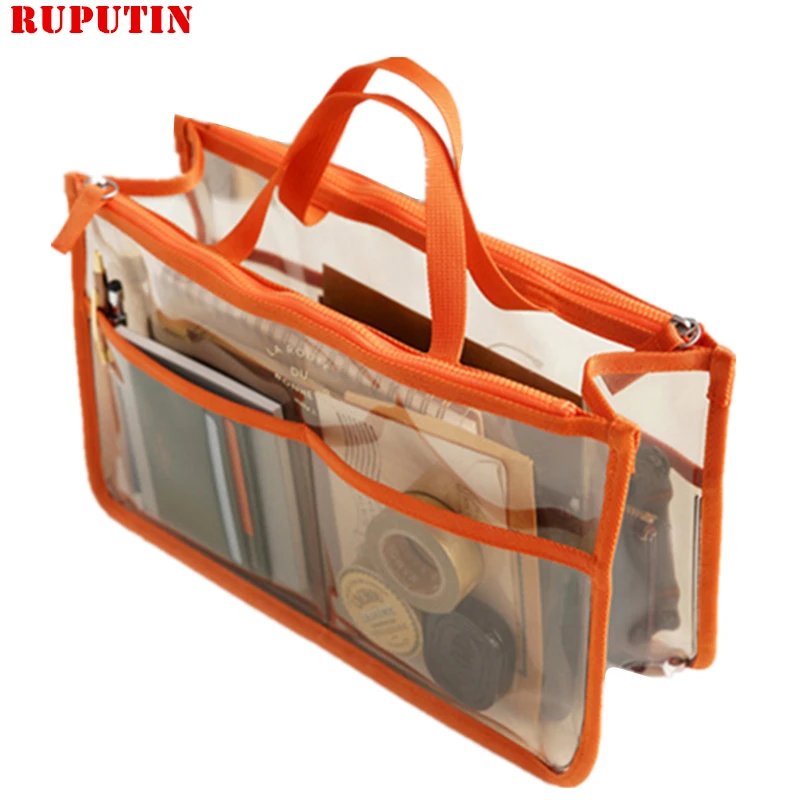 RUPUTIN/1 шт., прозрачная косметичка EVA, женская, дорожная, водонепроницаемая, прозрачная, моющаяся, косметичка, чехол, косметичка
