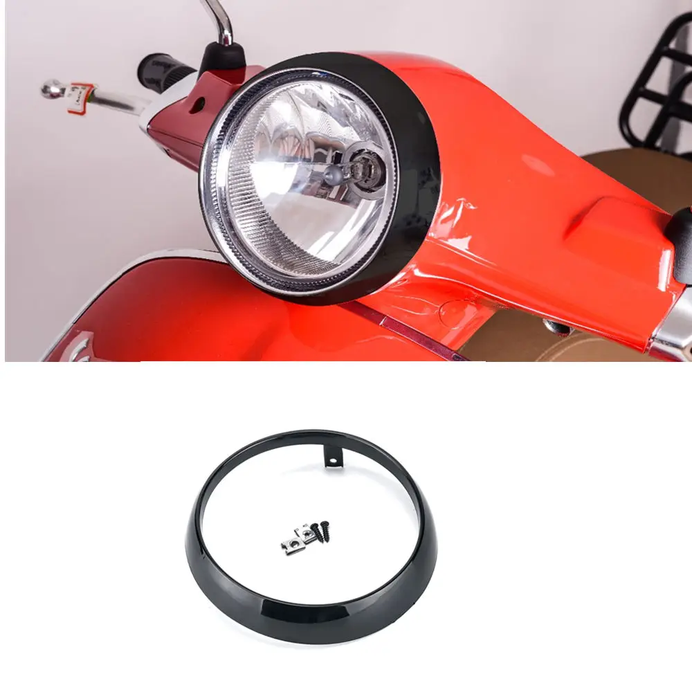 Для Vespa Primavera 125 150 300 250 МОТОЦИКЛ Accessore передняя фара отделка кольцо