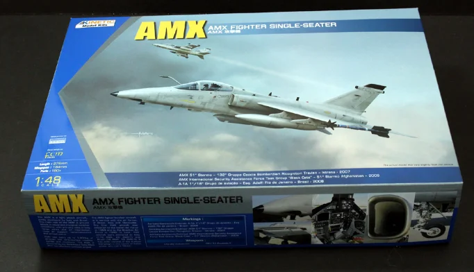Kinetic 1/48 AMX наземный самолет-Бразилия и Италия воздушное судно модельный комплект