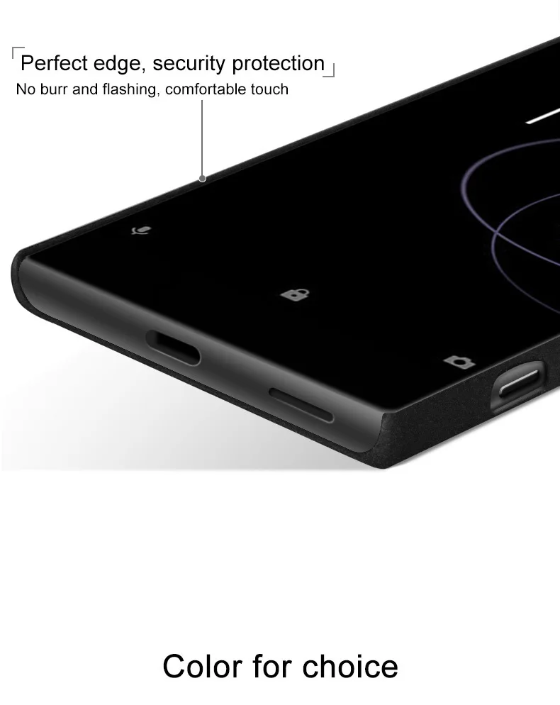 Чехол для sony Xperia XA1 Plus, 5,5 дюймов, жесткий чехол Imak Cowboy из поликарбоната Amor для sony XA1 Plus, Подарочный держатель с кольцом
