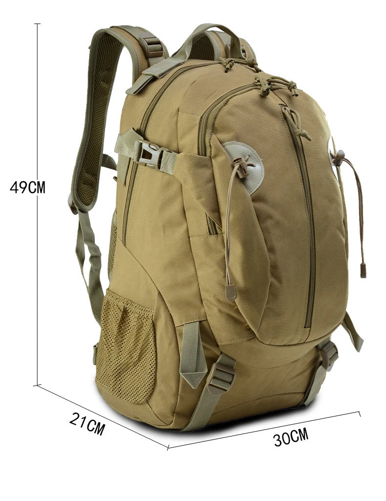 30L waterproof Tactical Camouflage sprots backpack men travel outdoor Military male Mountaineering Hiking Climbing Camping bags