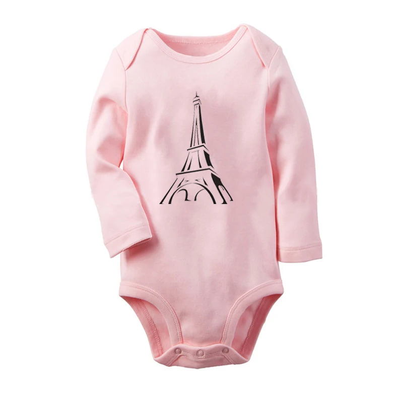 Baby200PC Рок-Группа ACDC Malcolm Angus Brian Cliff Phil дизайнерский комбинезон с длинными рукавами для новорожденных, хлопковый комбинезон с принтом для младенцев - Цвет: Baby200PC