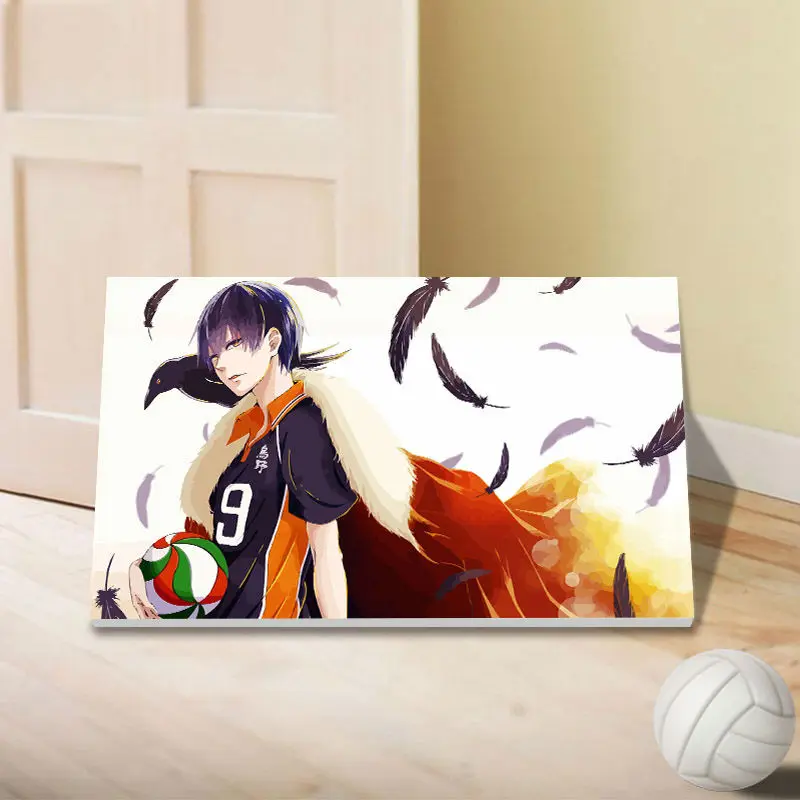 Модульная картина Haikyuu постер с героями мультфильмов в японском стиле цифровая
