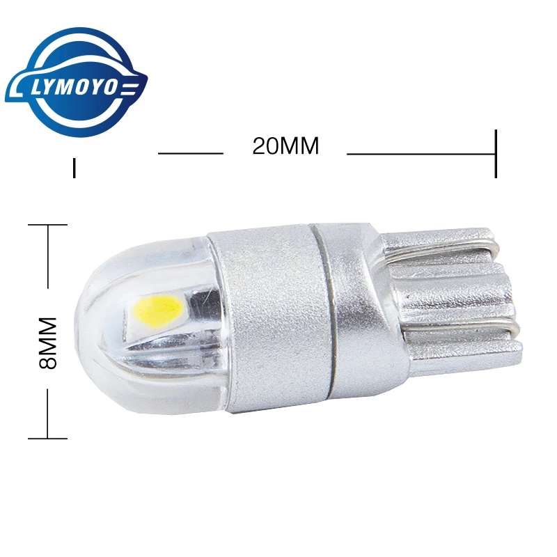 LYMOYO T10 W5W 2SMD светодиодный 168 194 2835 Сменные лампы распродажа фонарь для номерного