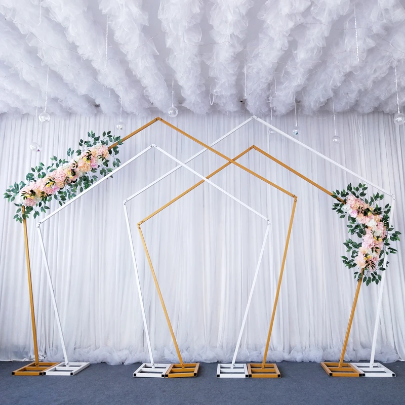 Геометрические кованые арки Свадебные Арки Фон железные полки декоративный