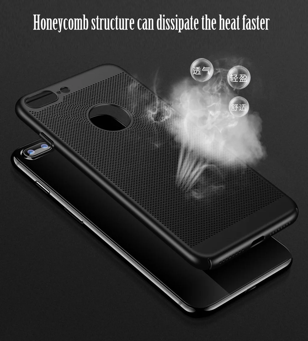 Тонкий чехол Slim Case для iPhone 7 6s 6s Plus 5 5s SE 5SE 6Plus 6SPlus 7Plus жесткий чехол для мобильного телефона.