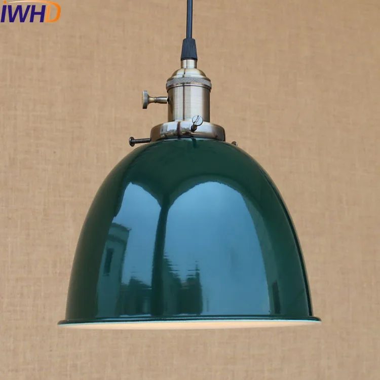 IWHD промышленный подвесной светильник в скандинавском стиле лофт подвесные