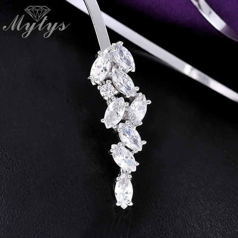 Mytys Регулируемый свободный размер 3 кольца на пальцы ааа высокого уровня