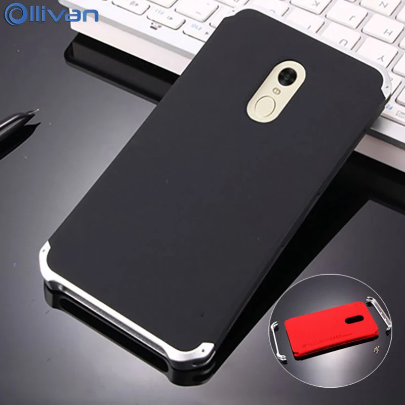 Для xiaomi redmi note 4x чехол 3 ГБ 32 ГБ алюминиевая металлическая Рамка PC задняя крышка для redmi note 5 6 7 Pro Чехол funda note 4 x+ посылка