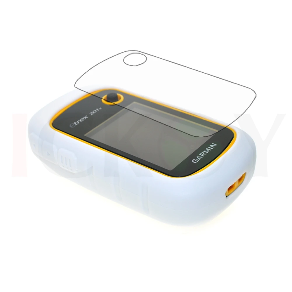 

Silicon Protect White Case Cover + Shield Film for Garmin eTrex 10 20 30 10x 20x 30x 22x 32x