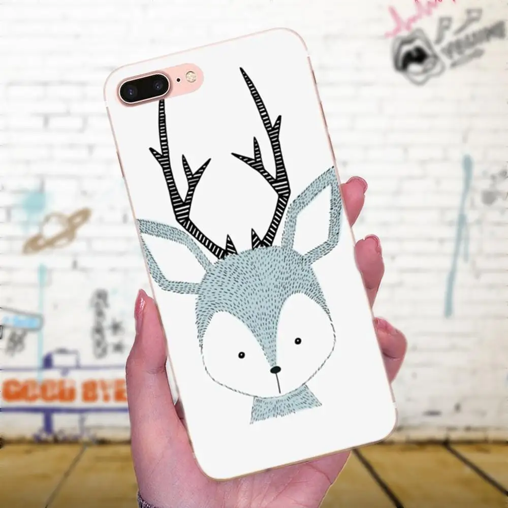 Для Galaxy J1 J2 J3 J330 J4 J5 J6 J7 J730 J8 2015 2016 2017 2018 mini Pro Телефон Мягкий чехол Sika Deer Bambi |