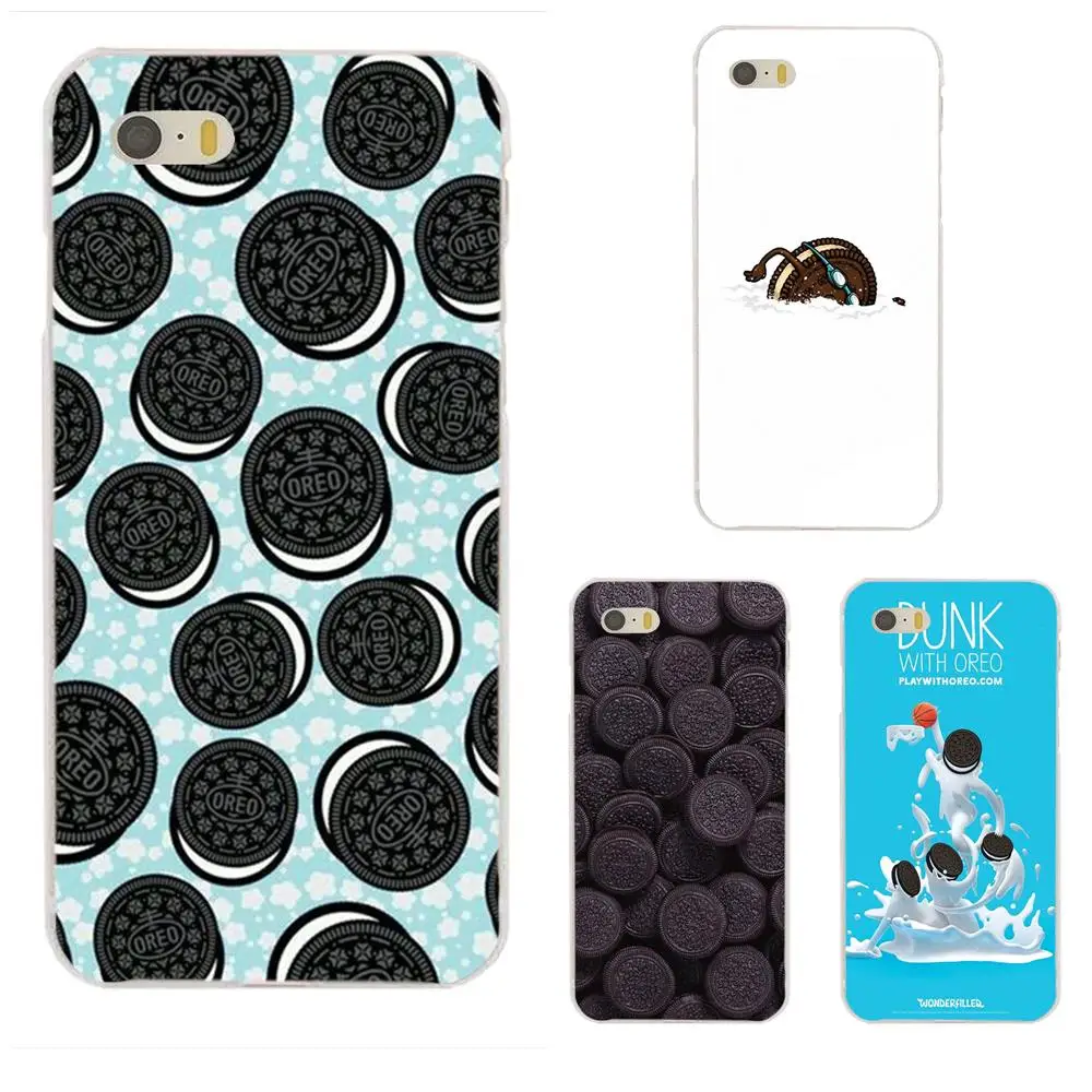 Мягкий чехол для телефона Oreo Cookie Milkshake New Samsung Galaxy Note 2 3 4 5 8 9 S3 S4 S5 S6 S7 S8 S9 mini Edge Plus |
