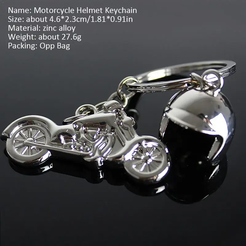 Брелок для ключей в виде мотоциклетного шлема | Автомобили и мотоциклы