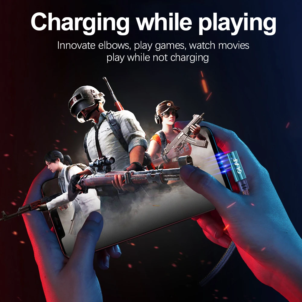 Кабель OLAF 0 25 A USB Type C м 1 2 кабель для быстрой зарядки Type-C Huawei P30 P20 Mate 20 Pro зарядное