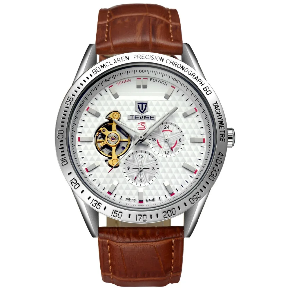 2017 новые мужские часы мужчины люксовый бренд автоматические механические