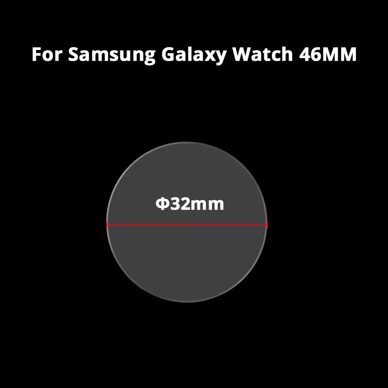 1 шт/2 шт/5 шт 9H против царапин Закаленное стекло для samsung Galaxy Watch 46 мм 42 мм Защитная пленка для экрана