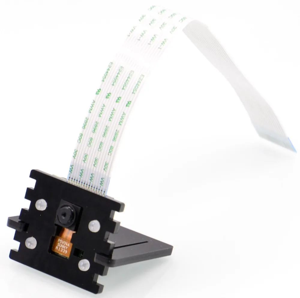 Регулируемое Крепление камеры для Raspberry Pi 4 Zero 3B + кронштейн черный акриловый