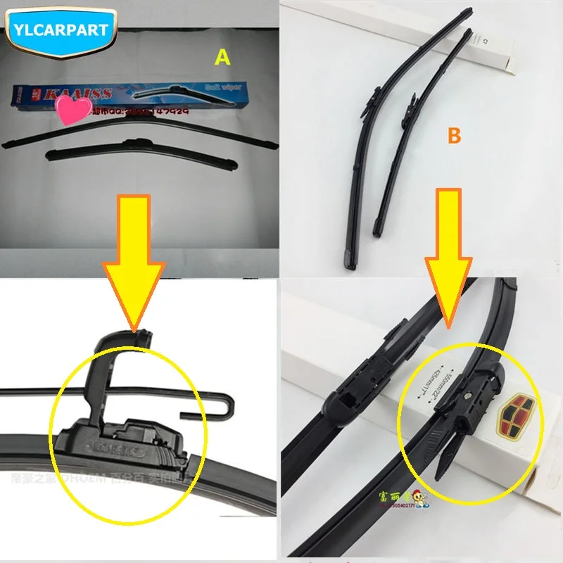 Для Geely Emgrand 7 EC7 EC715 EC718 Emgrand7, EC7-RV EC715-RV EC718-RV, автомобиле щётки для лобового стекла стеклоочистители, автомобилей выполненные, типа U