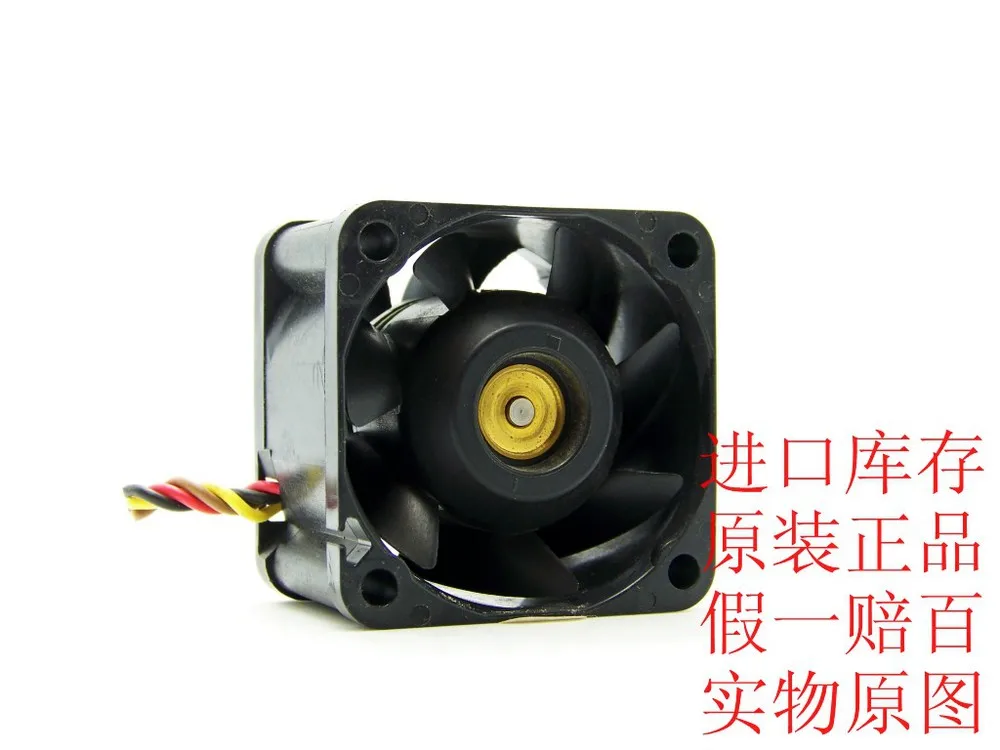 Для Sanyo 9GV0412P3J03 12V 0.60A ШИМ автоматическое управление скоростью 4028 1U вентилятор для