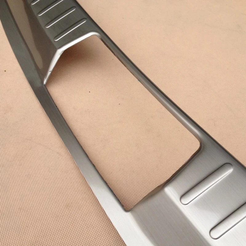Для Dodge Journey JC/Fiat Freemont 2009- нержавеющая сталь Задний внутренний бампер защитная накладка для автомобиля Стайлинг