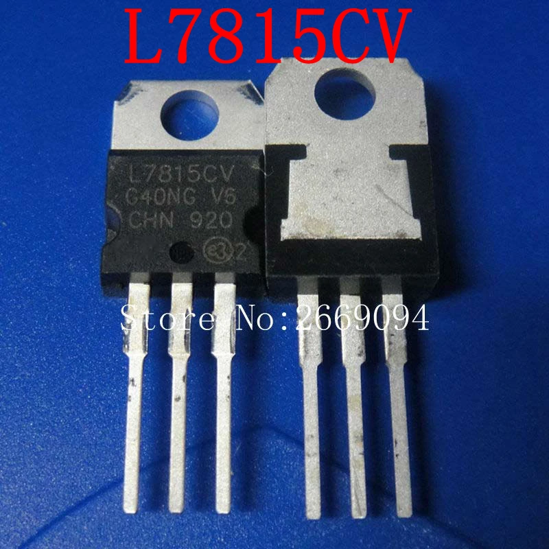 10 шт. L7815 L7815CV 7815 IC REG LDO 15V 1.5A TO-220 Новинка | Электроника
