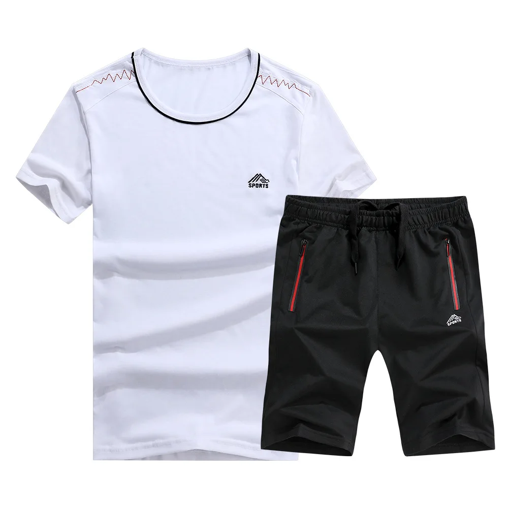 

Men's casual suit with no collar and head