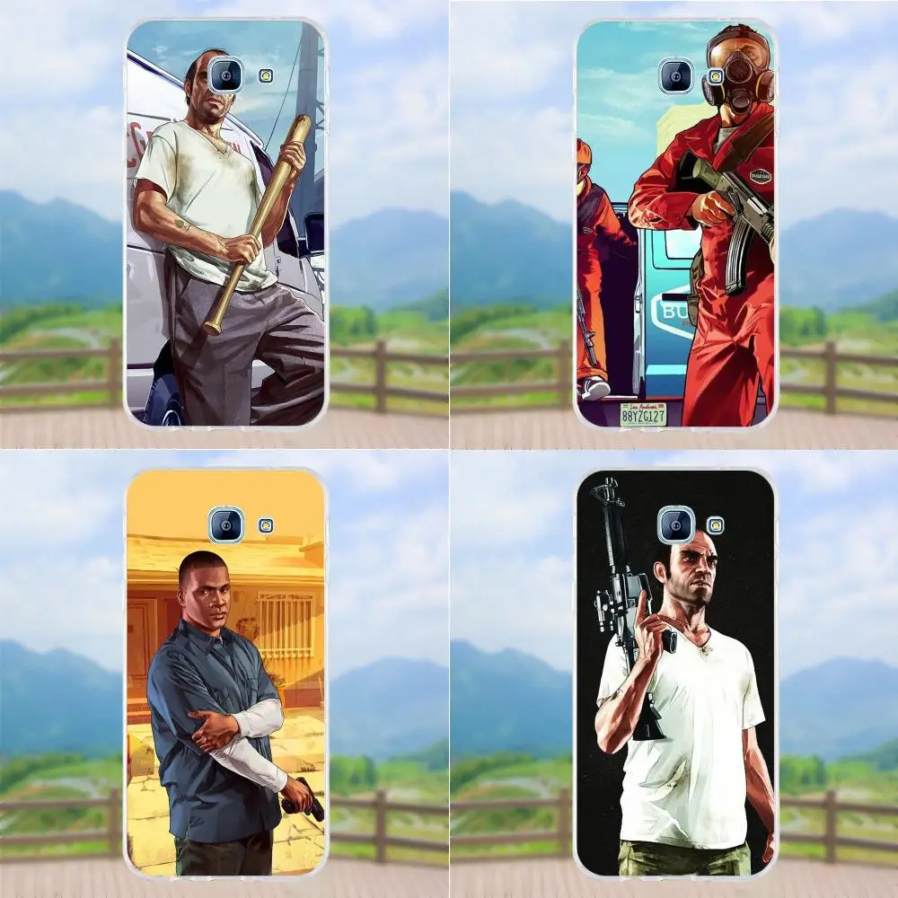 Vvcqod Grand Theft Auto Gta 5 V для samsung Galaxy A3 A5 A7 J1 J2 J3 J5 J7 2015 2016 2017 Мягкий ТПУ