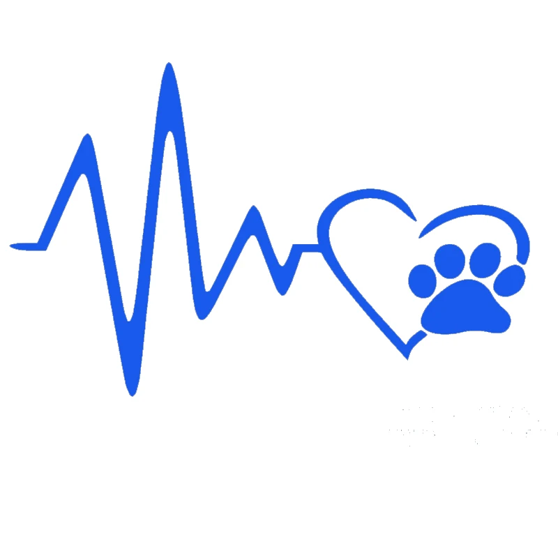 Автомобильный Стайлинг наклейка на автомобиль с изображением сердечного ритма